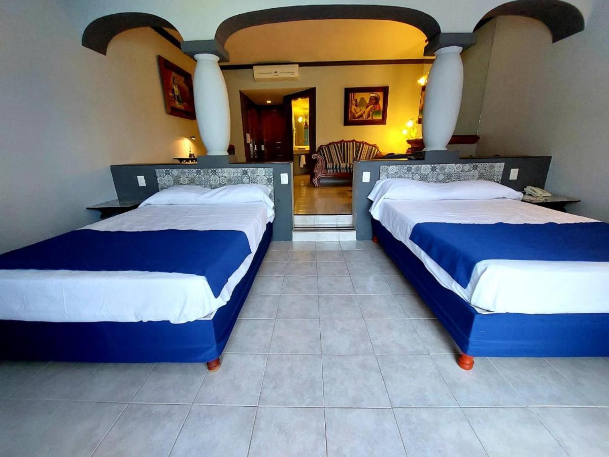 Gran Hotel Hacienda De La Noria Aguascalientes Kültér fotó A room at the hotel