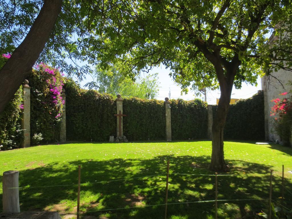 Gran Hotel Hacienda De La Noria Aguascalientes Kültér fotó The garden of the museum
