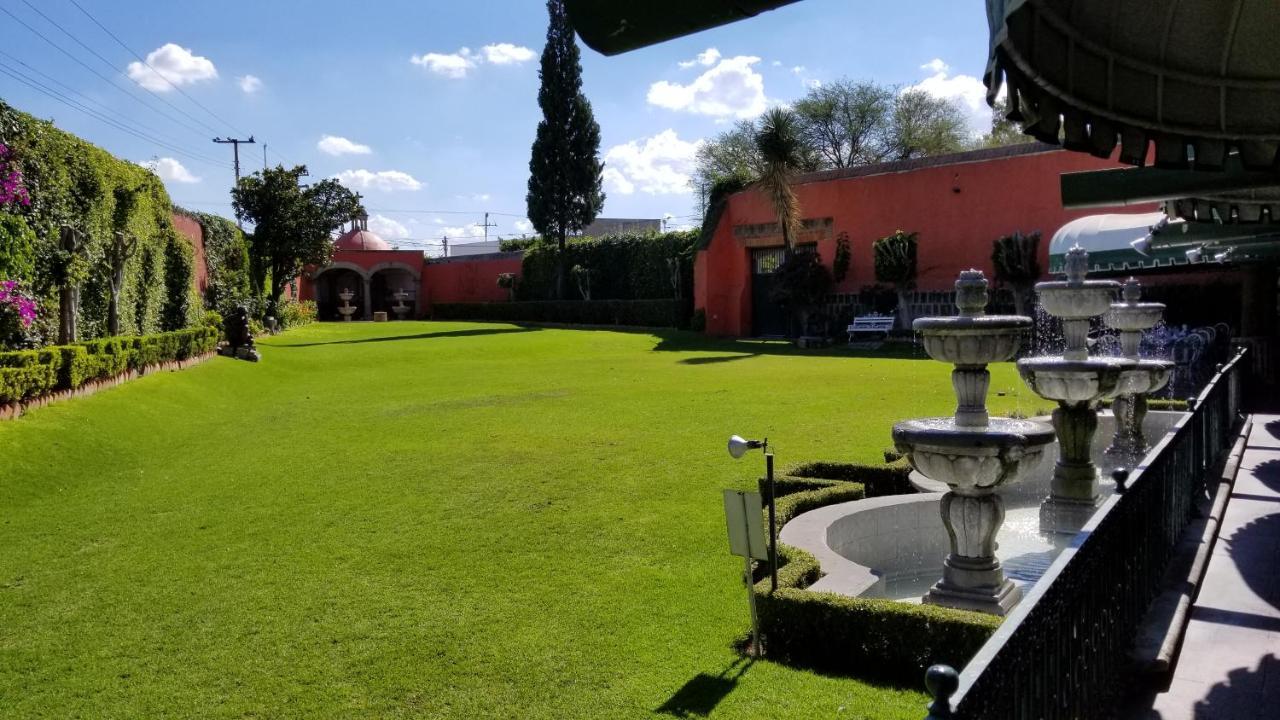 Gran Hotel Hacienda De La Noria Aguascalientes Kültér fotó The garden of the museum